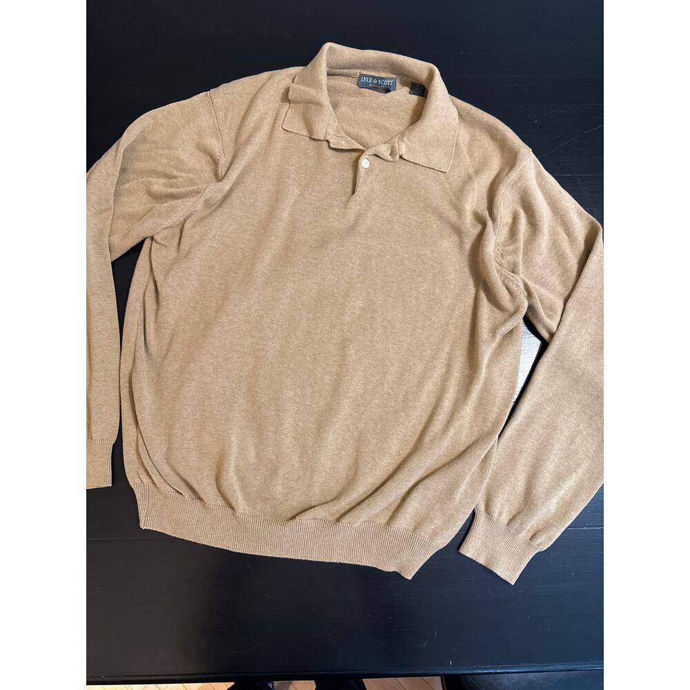 Lyle & Scott Scotland combed cotton sweater‎